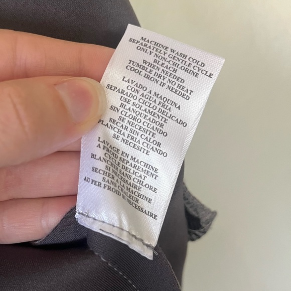 KUT From The Kloth Jacee Open Draped Moto Faux Suede Jacket Gray Women’s Size S - Picture 12 of 16